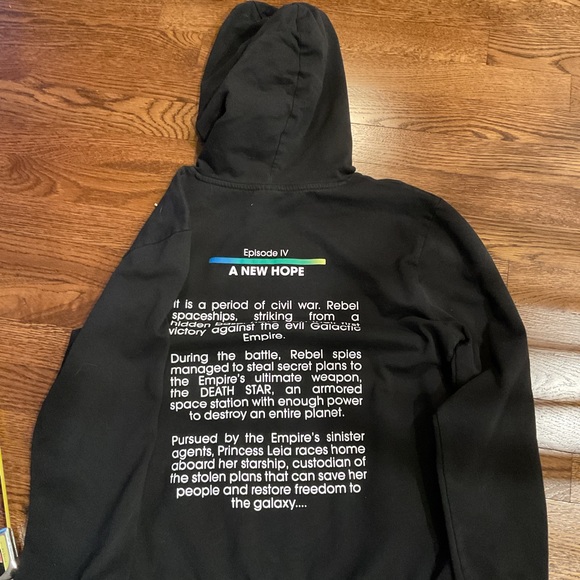 Star Wars hoodie sweatshirt Episode IV - Picture 8 of 8